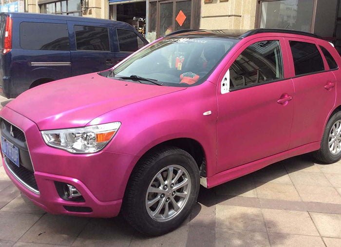 Red Rose Brushed Matte Chrome