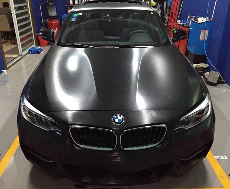 Black Brushed Metallic