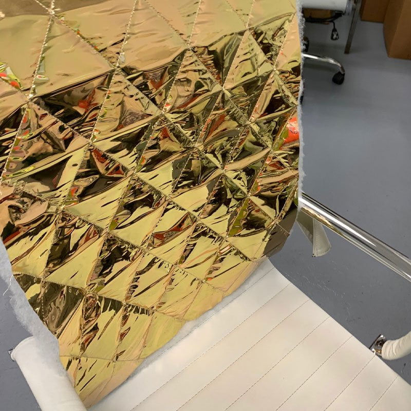 Alsa Stretch Chrome Fabric