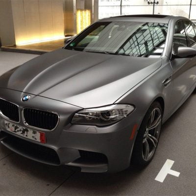 Gunmetal Grey Matte Chrome