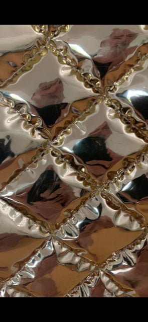 Stretch Chrome Fabric