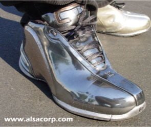 Stretch Chrome Fabric