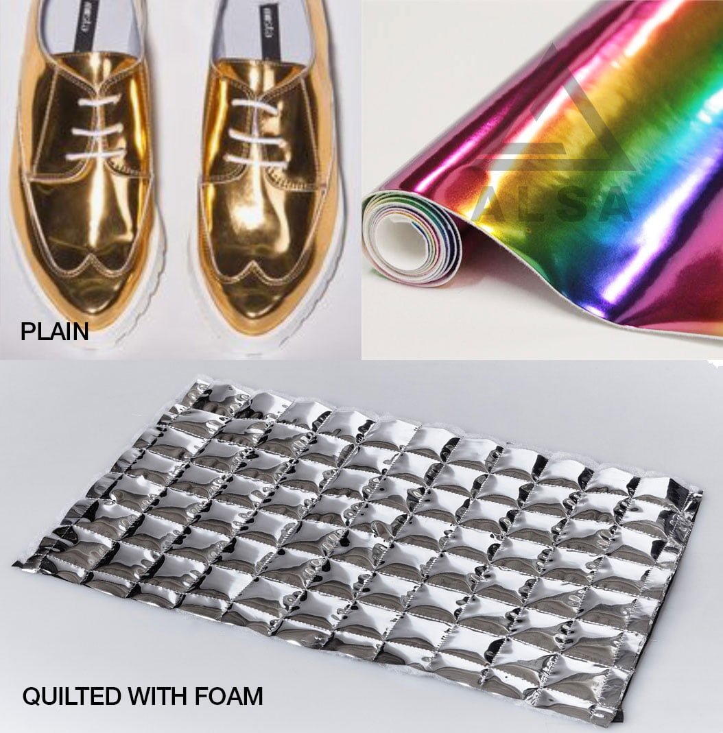 Stretch Chrome Fabric