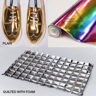 Stretch Chrome Fabric